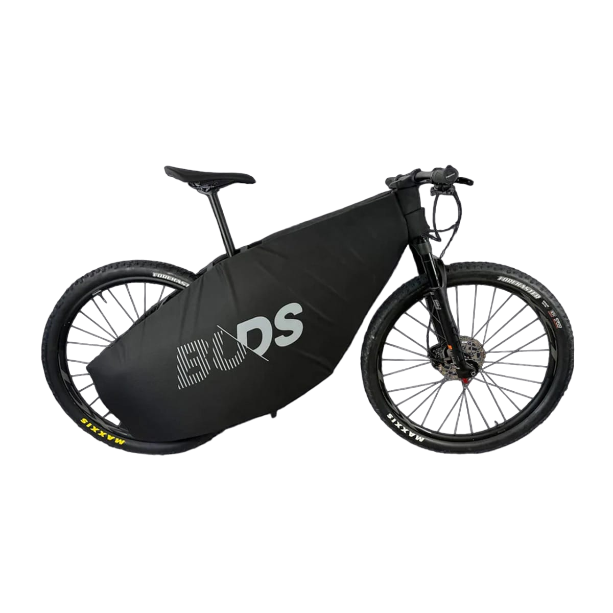 BUDS FRAME PROTECT MAXI Zintegrowany pokrowiec ochronny na ramę roweru szosowego/górskiego czarny