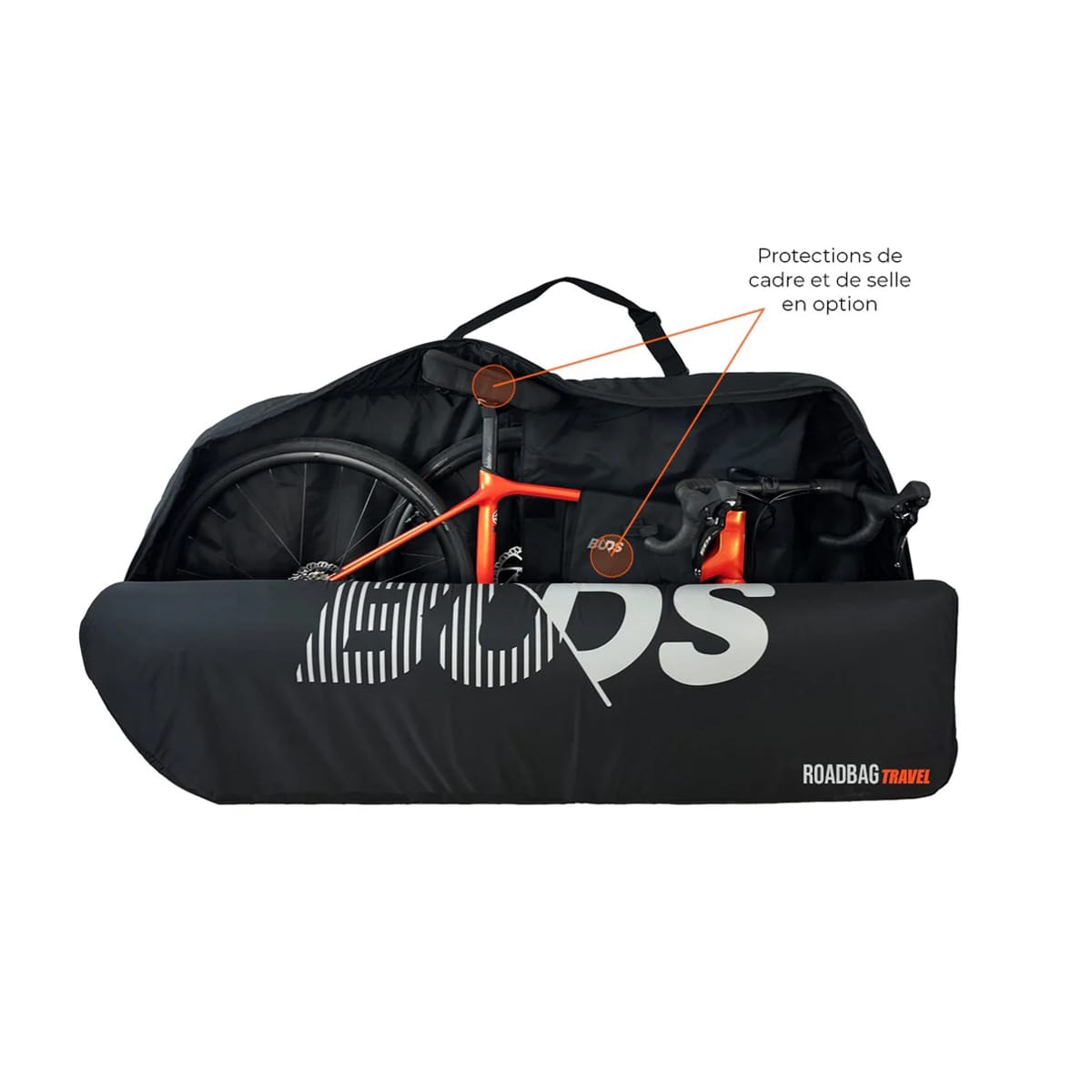 Bicycle Cover Road BUDS ROADBAG TRAVEL (Airplane) Black