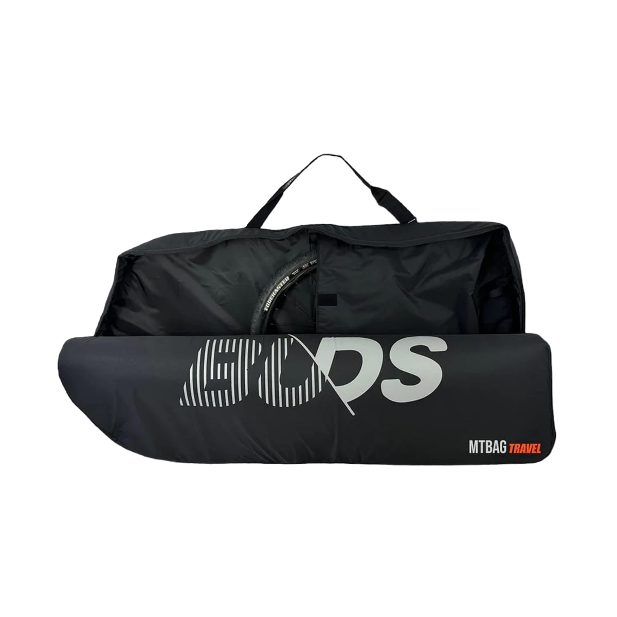 Pokrowiec na rower BUDS MTBAG TRAVEL 2025 (Special Airplane) Czarny