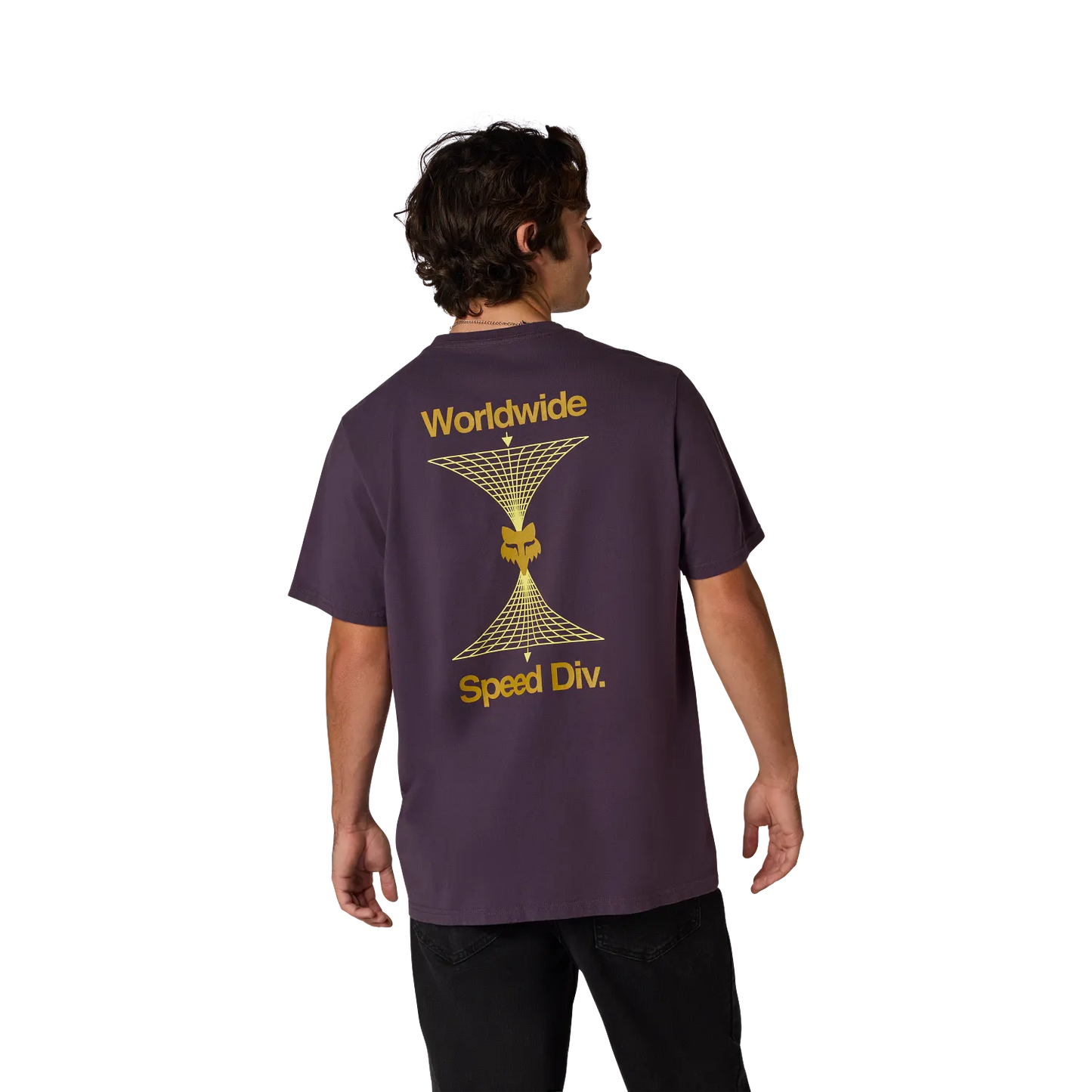 Koszulka FOX IMAGE PRINT 195 ORIGINAL z krótkim rękawem Purple Plum Perfect