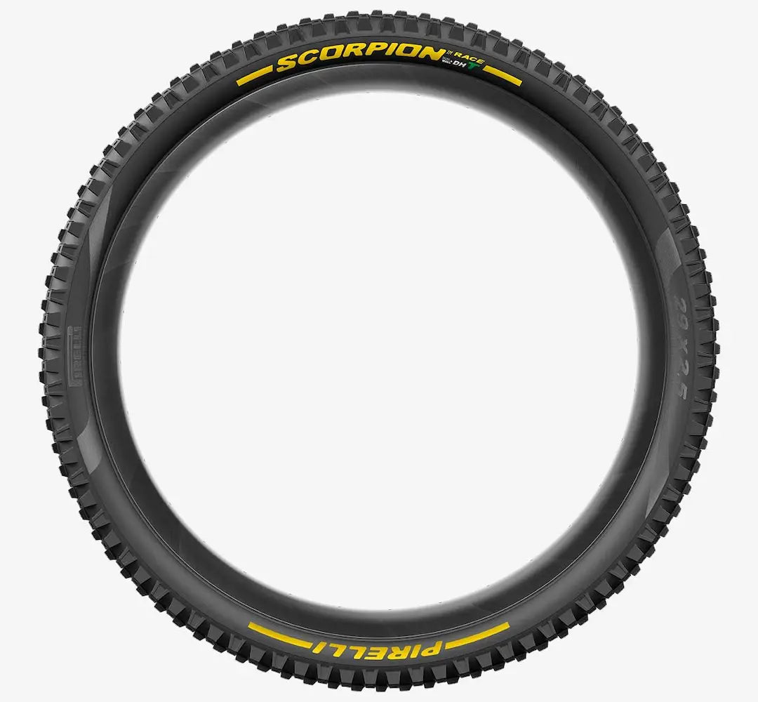 Opona PIRELLI SCORPION RACE DH T 27.5x2.5 Tubeless Ready Soft Black/Yellow 3907400