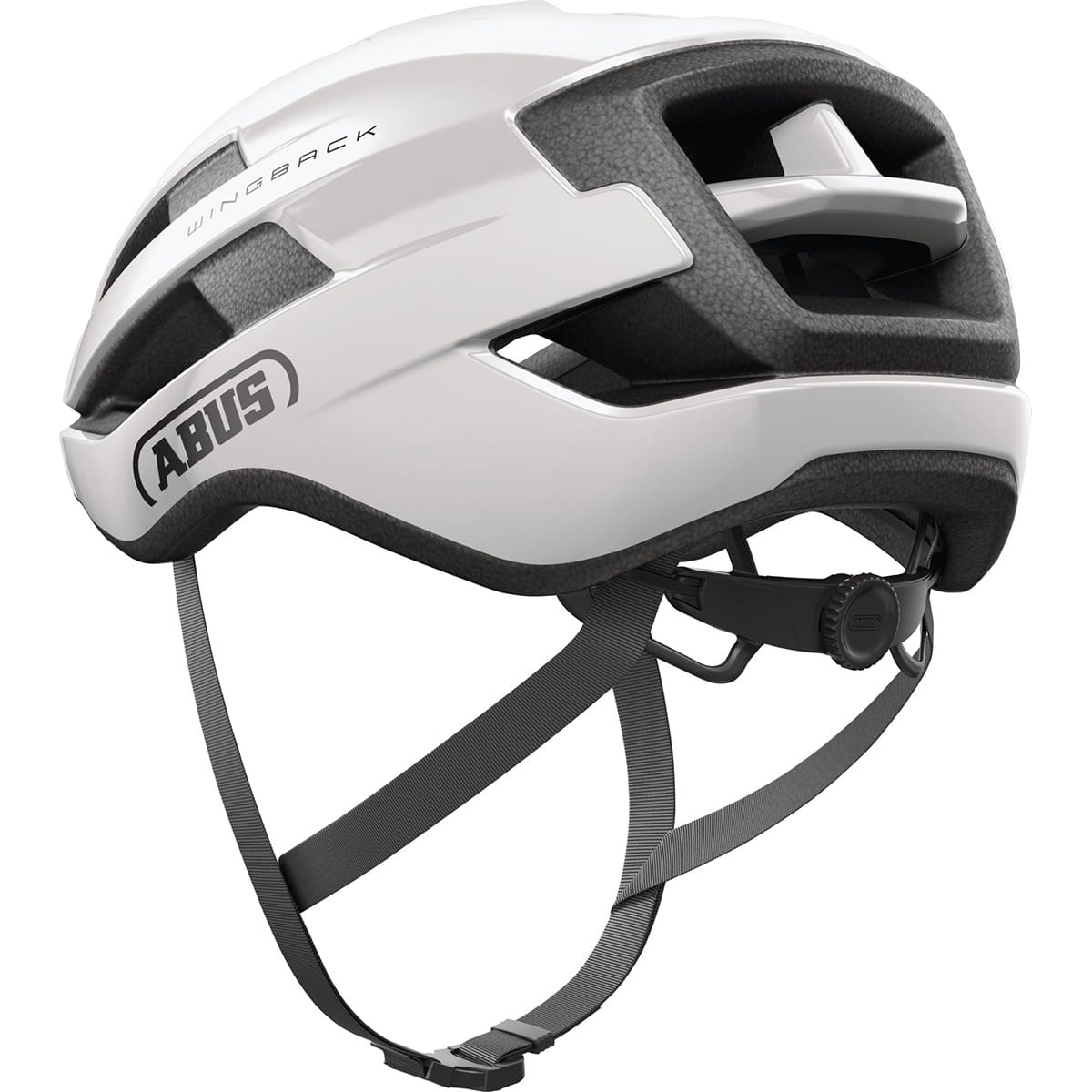 Kask szosowy ABUS WINGBACK biały