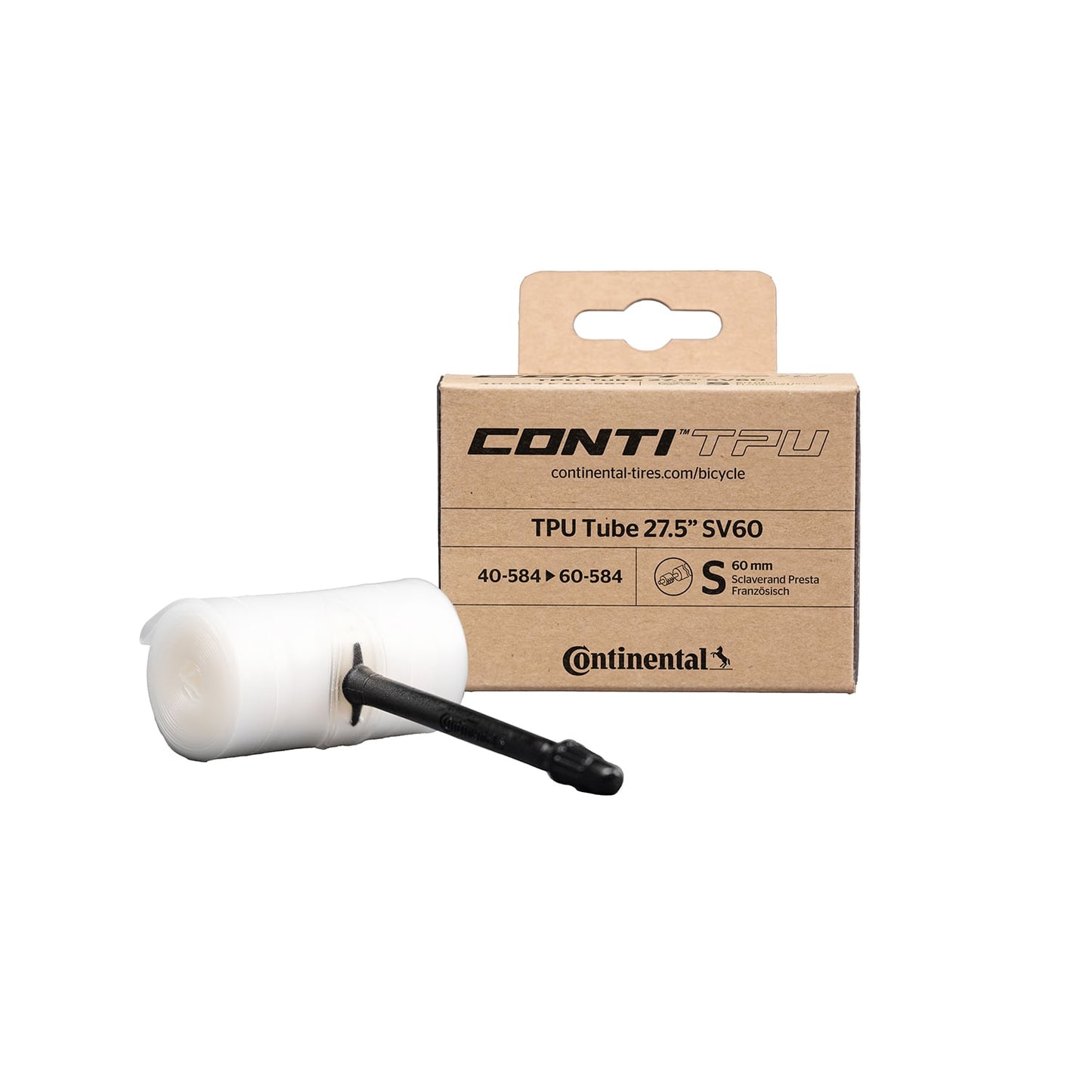 Dętka CONTINENTAL CONTITPU 650x40/60 Presta