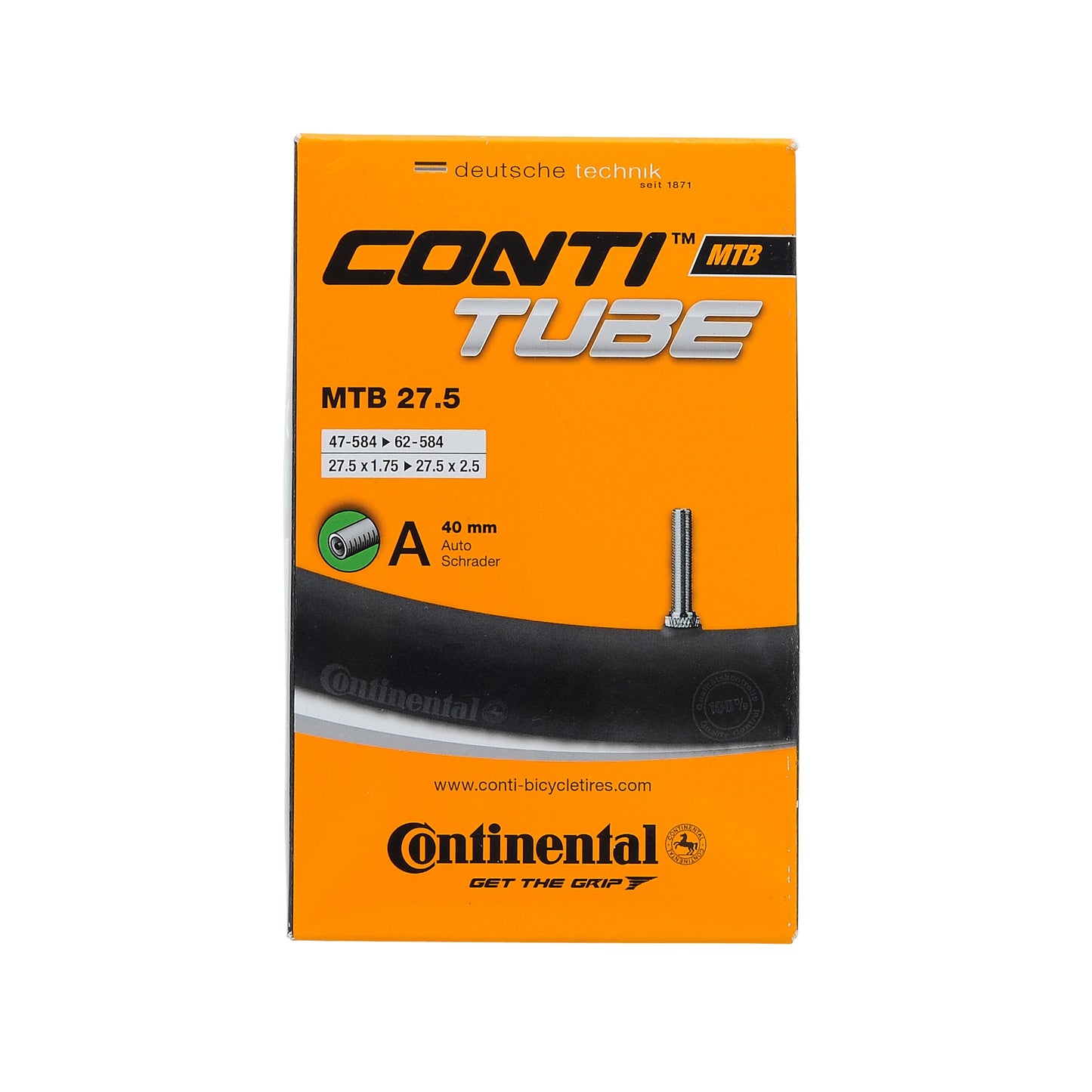 Dętka CONTINENTAL MTB 27.5x1.75-2.5 Schrader 40mm