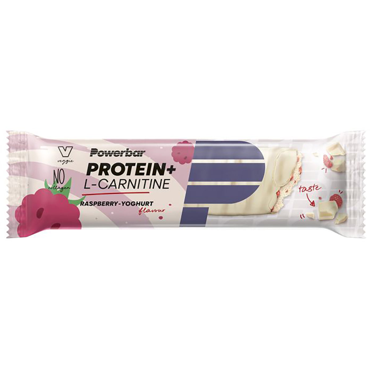POWERBAR PROTEIN+ L-CARNITINE Recovery Bar (35g) Jogurt malinowy