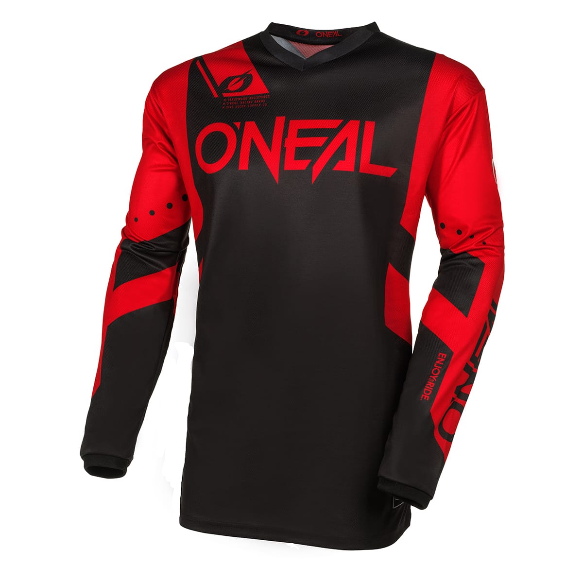 O'NEAL ELEMENT RACEWEAR Jersey czarny/czerwony