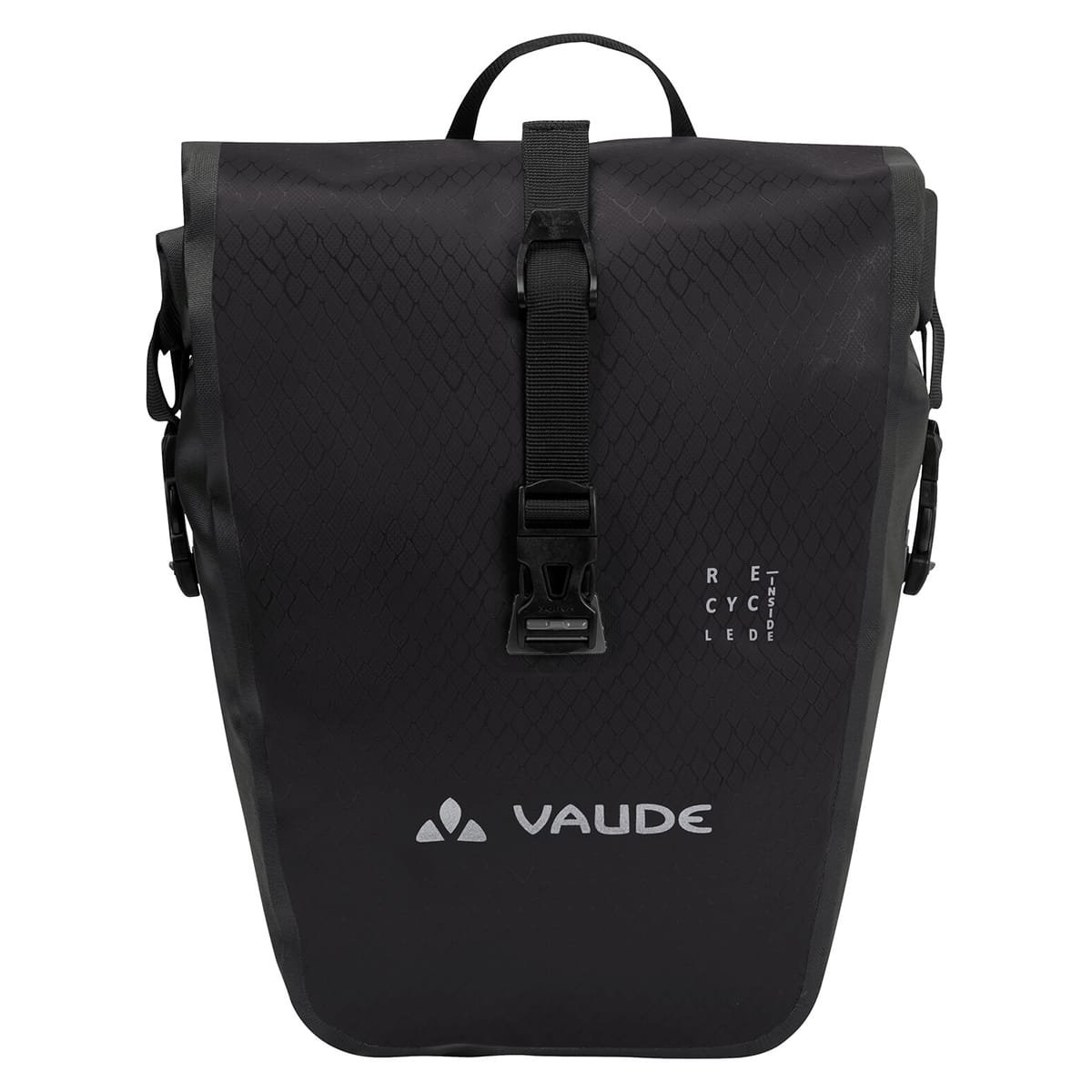 Para czarnych toreb bagażowych VAUDE AQUA FRONT 28 L