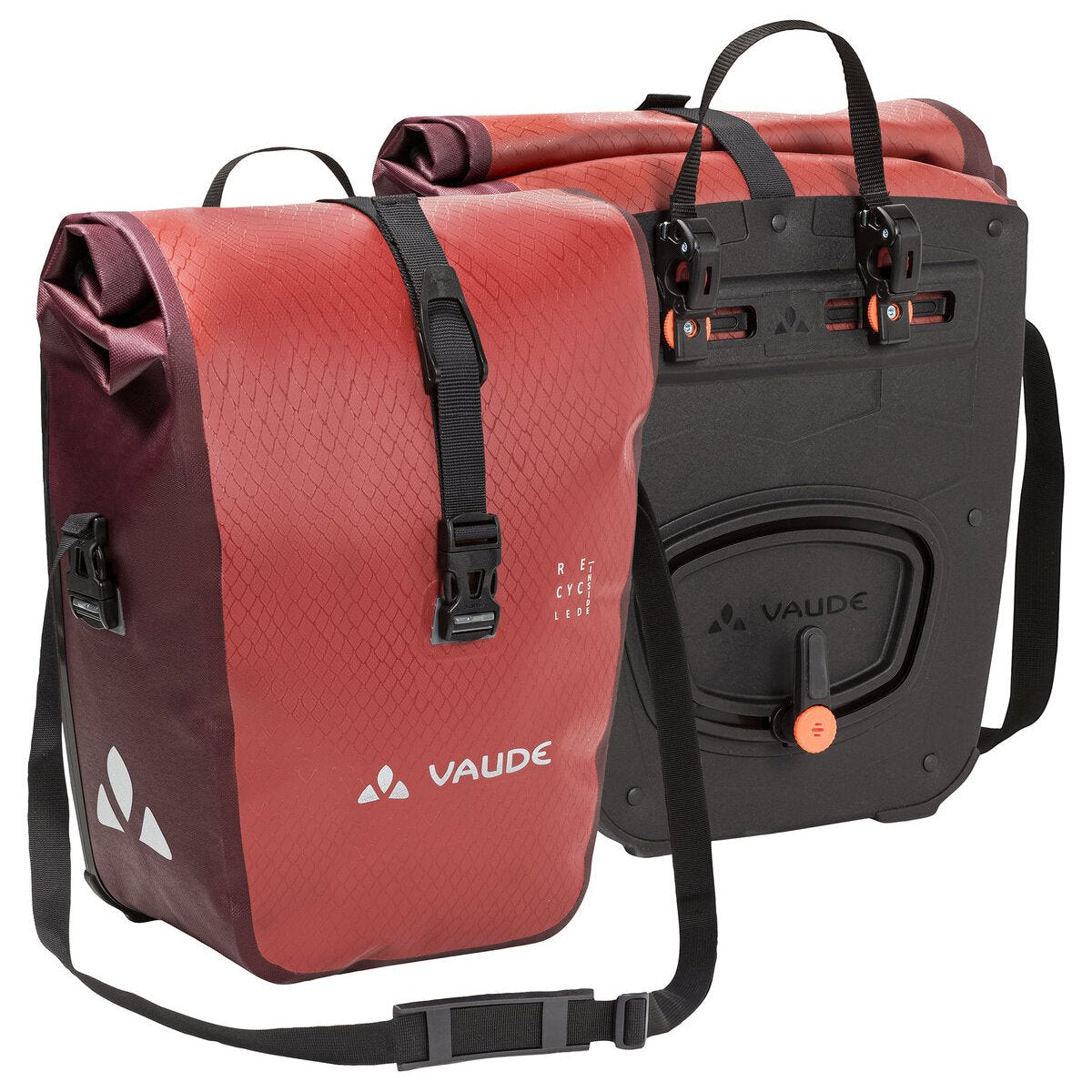 Para toreb bagażowych VAUDE AQUA FRONT 28 L czerwona