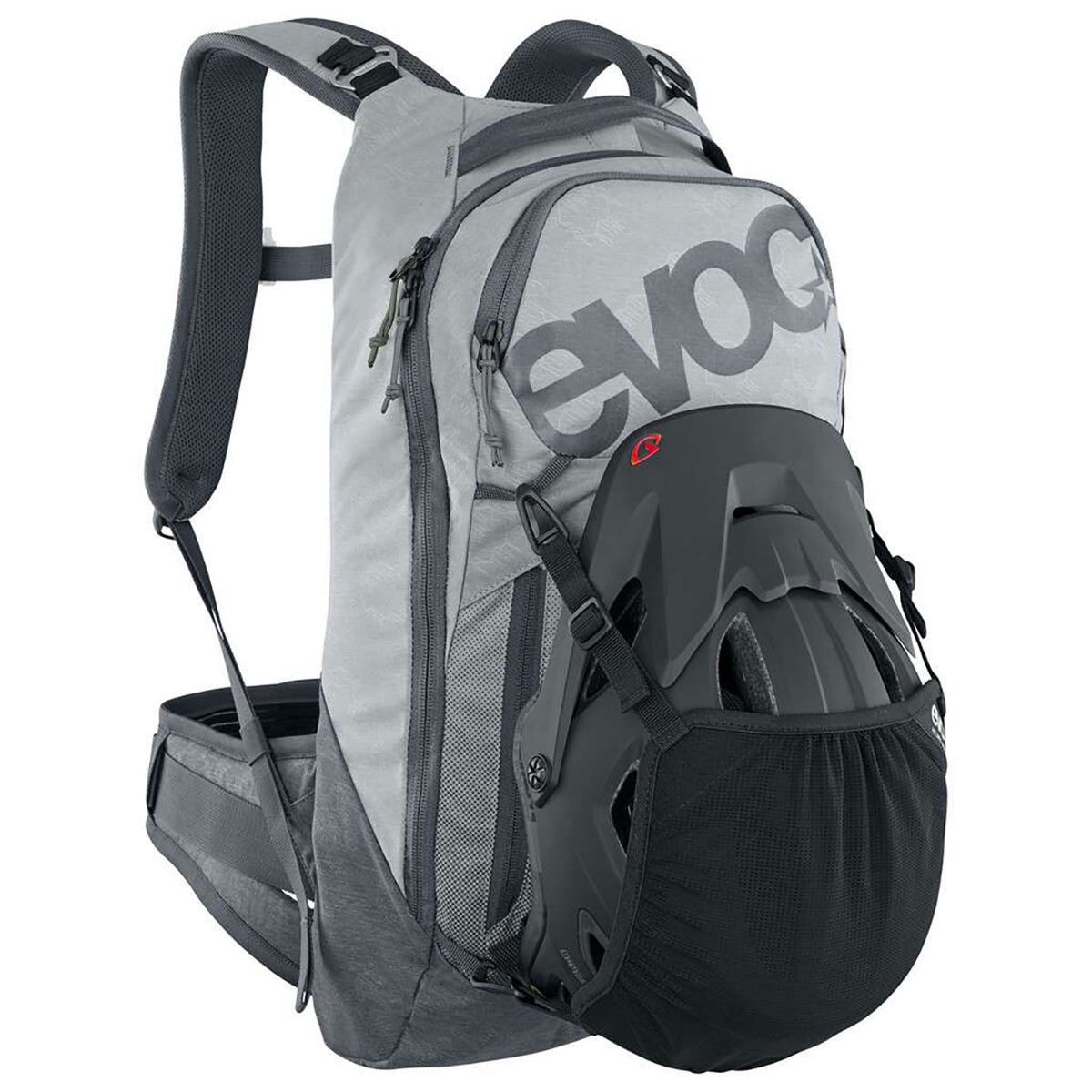 Plecak z grzbietem EVOC TRAIL PRO 10L Szary