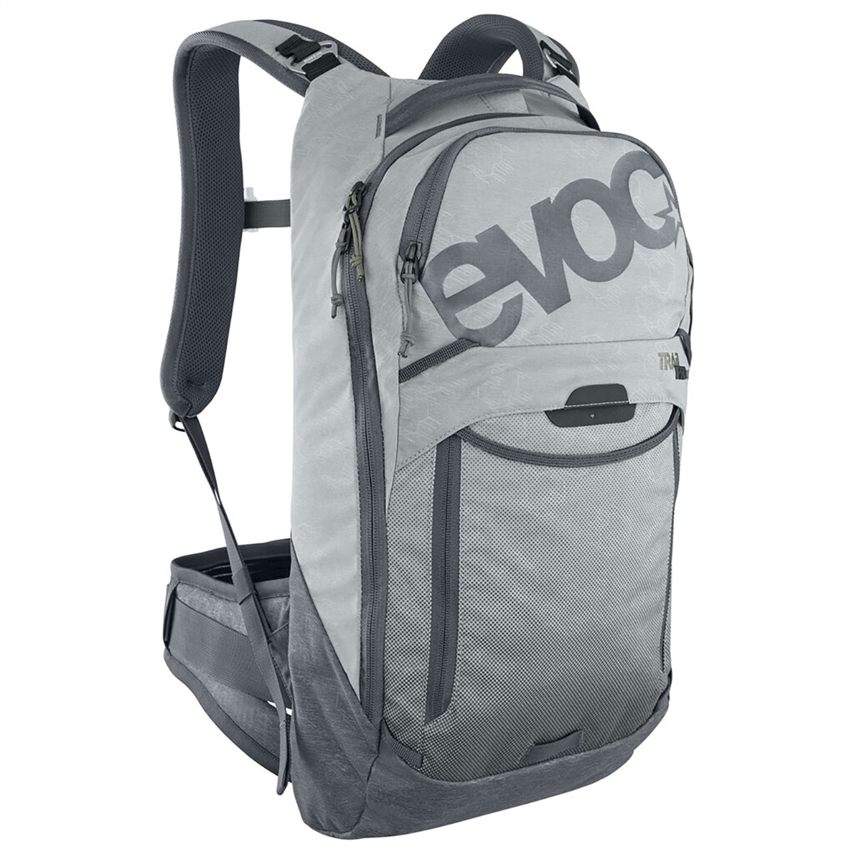 Plecak z grzbietem EVOC TRAIL PRO 10L Szary