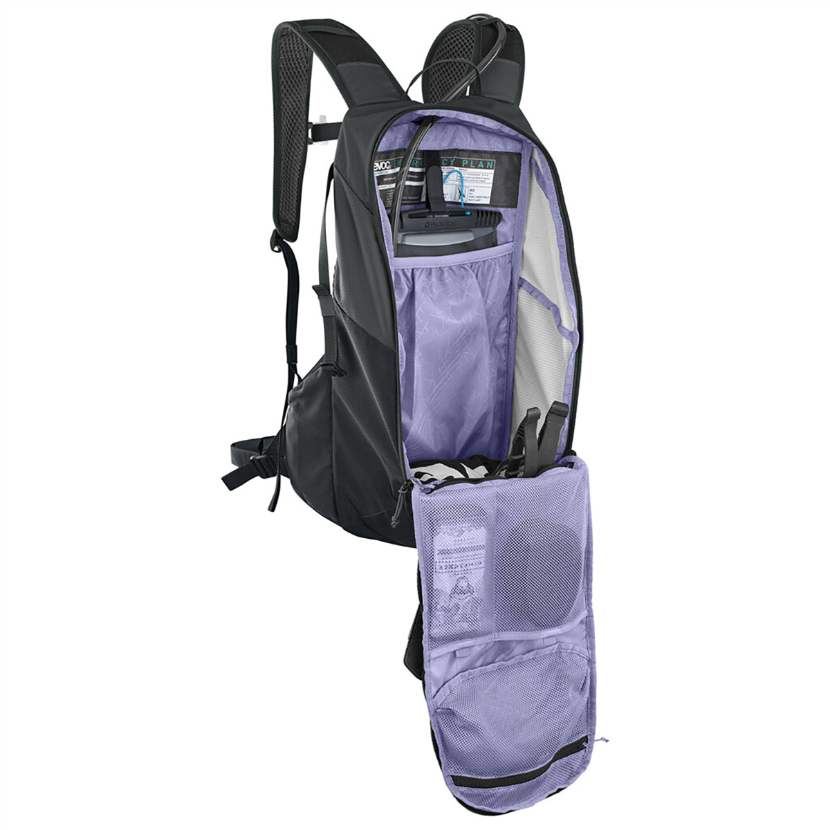 EVOC RIDE 16 L Backpack Black/Purple