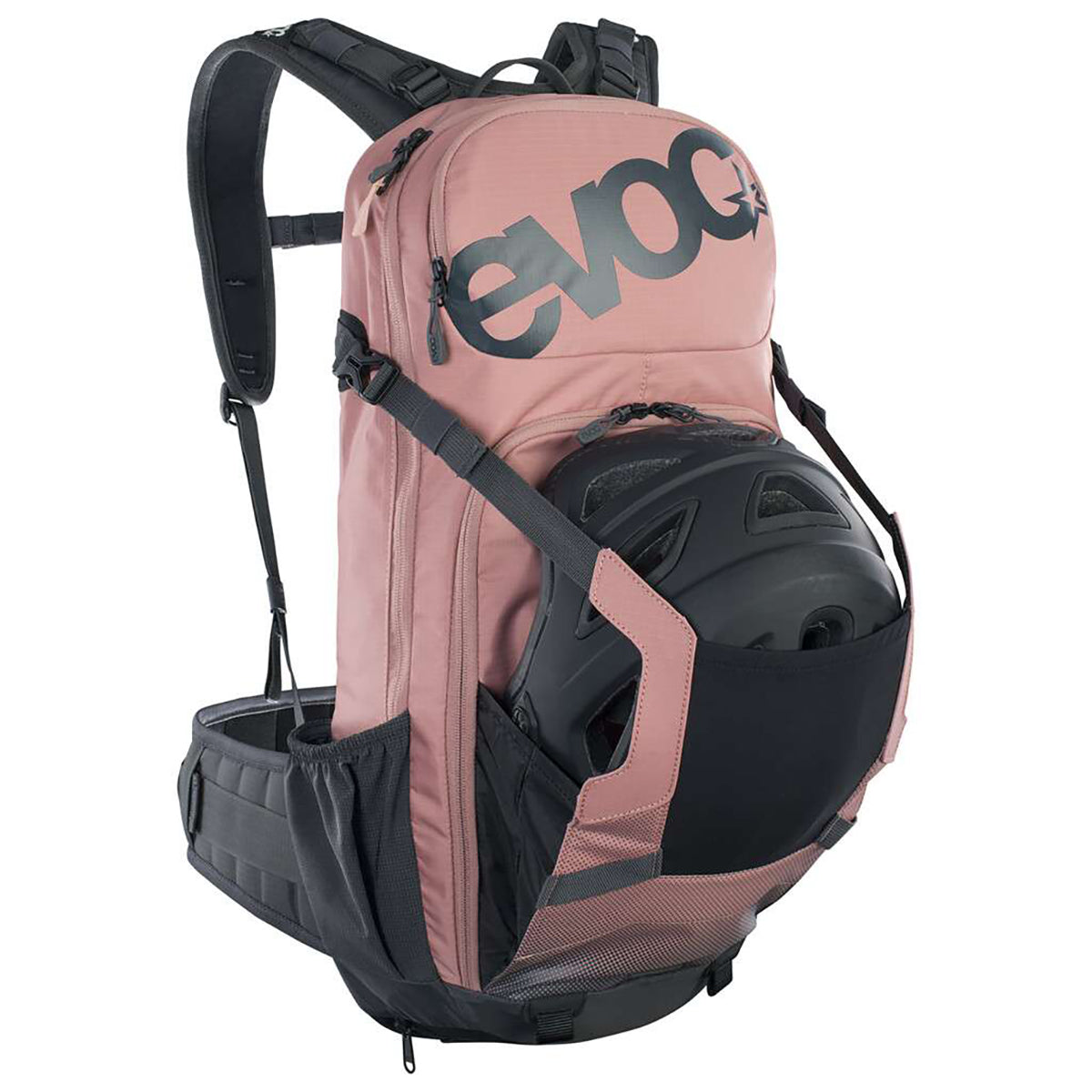 Backpack with Dorsal EVOC PROTECTOR FR ENDURO 16 L Pink