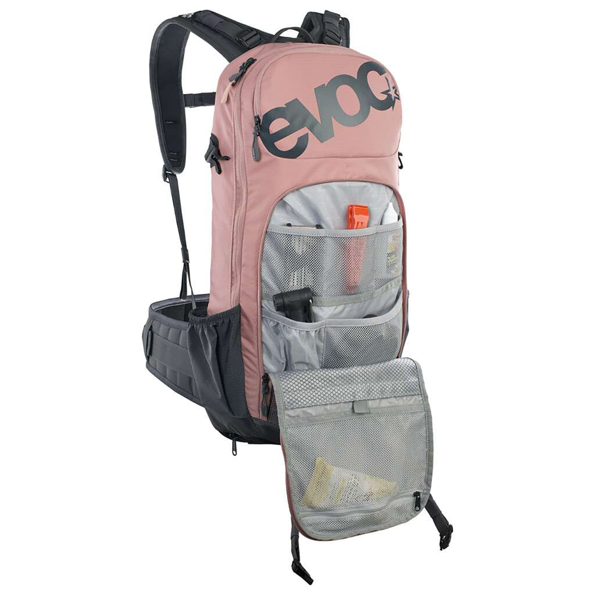 Backpack with Dorsal EVOC PROTECTOR FR ENDURO 16 L Pink
