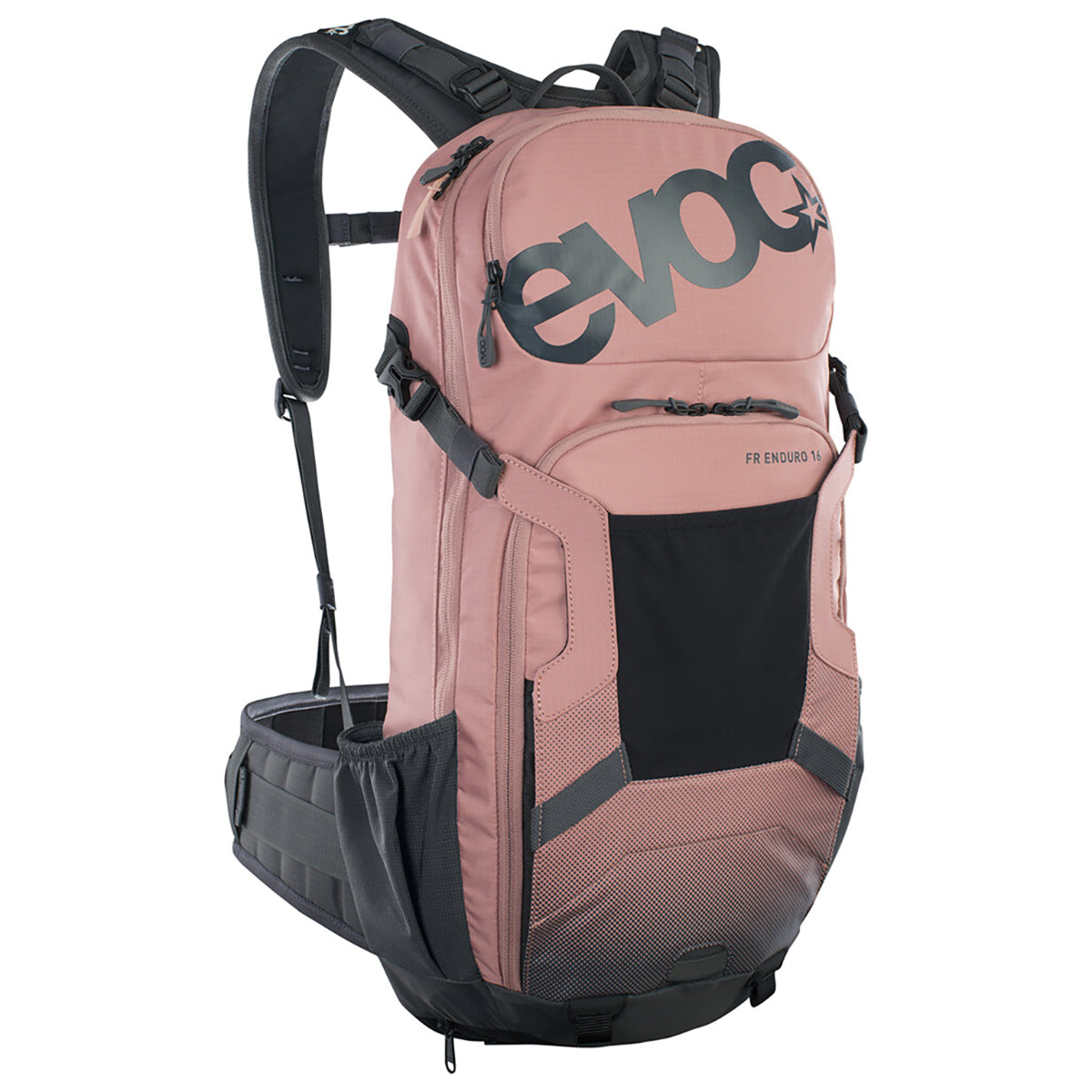 Backpack with Dorsal EVOC PROTECTOR FR ENDURO 16 L Pink