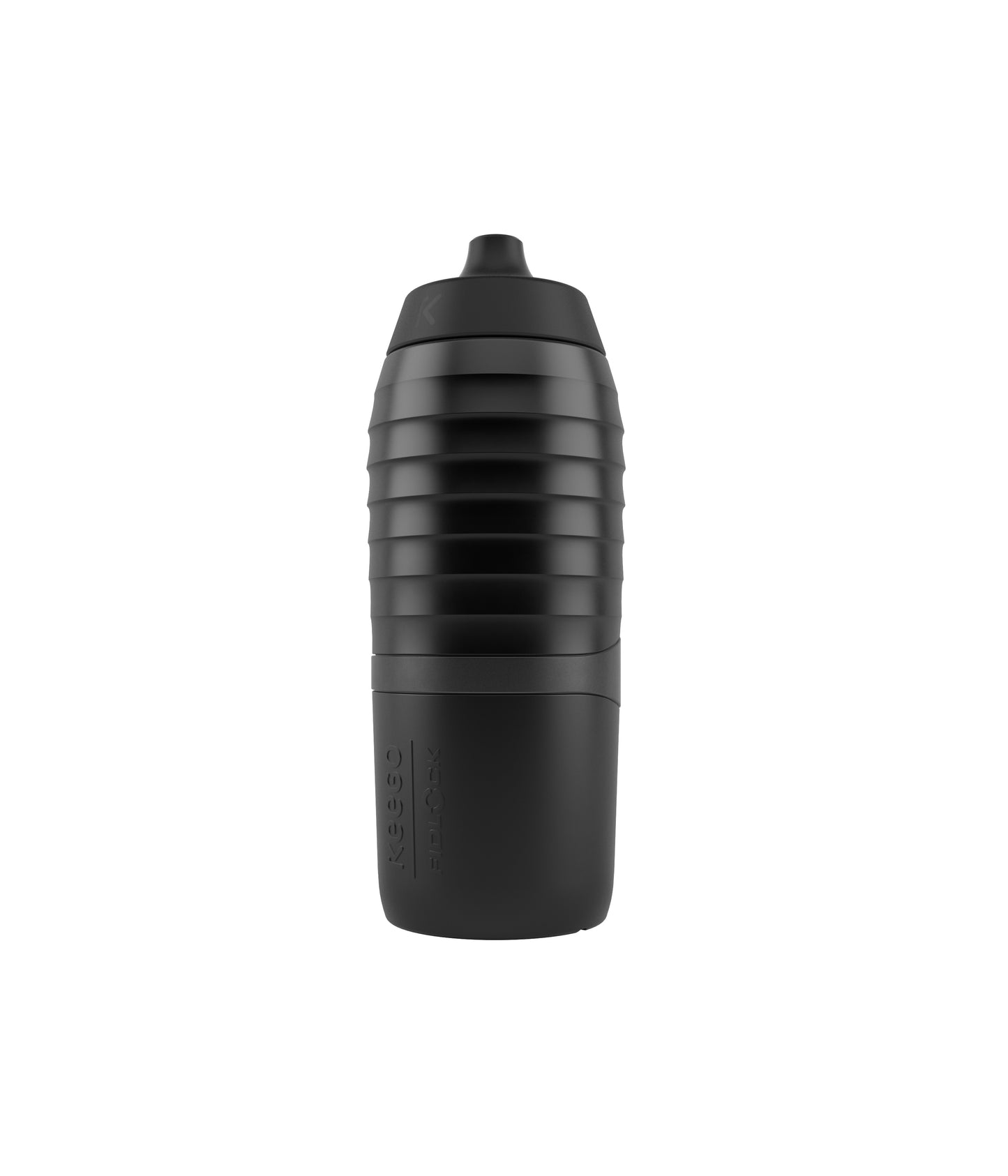 Zestaw bidon i koszyk na bidon FIDLOCK TWIST X KEEGO Magnetic System 600 ml Czarny