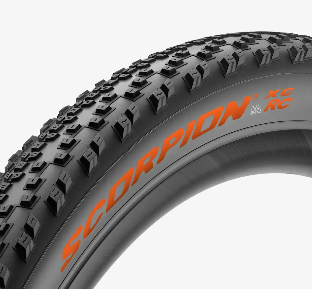 Opona PIRELLI SCORPION XC RC 29x2.4 ProWall Tubeless Ready Soft Black/Orange 4354100
