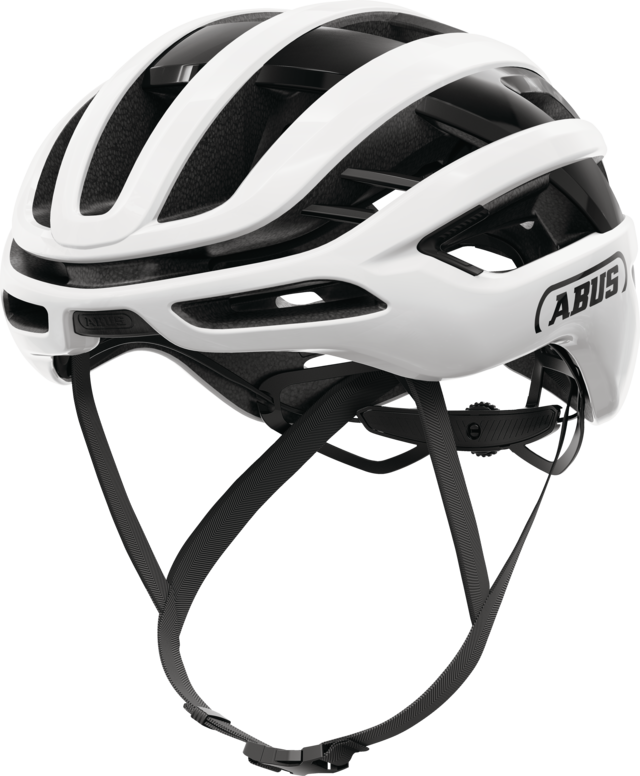 Road Helmet ABUS AIRBREAKER 2.0 Shiny White