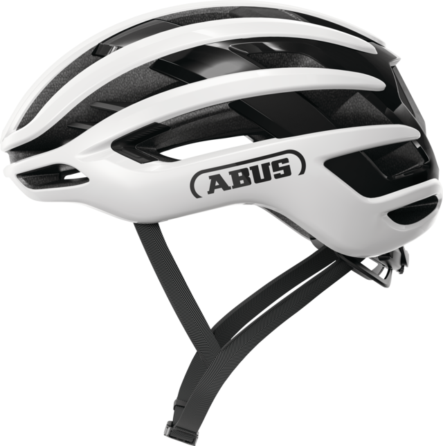 Road Helmet ABUS AIRBREAKER 2.0 Shiny White