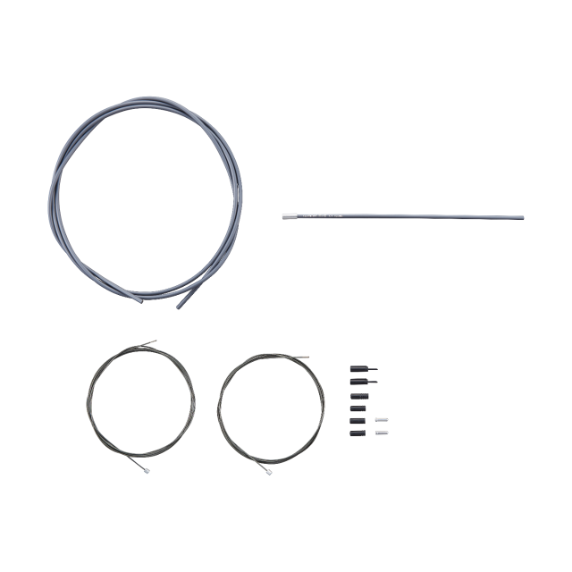 Zestaw linki przerzutki i obudowy SHIMANO OT-SP41 Optislick Grey