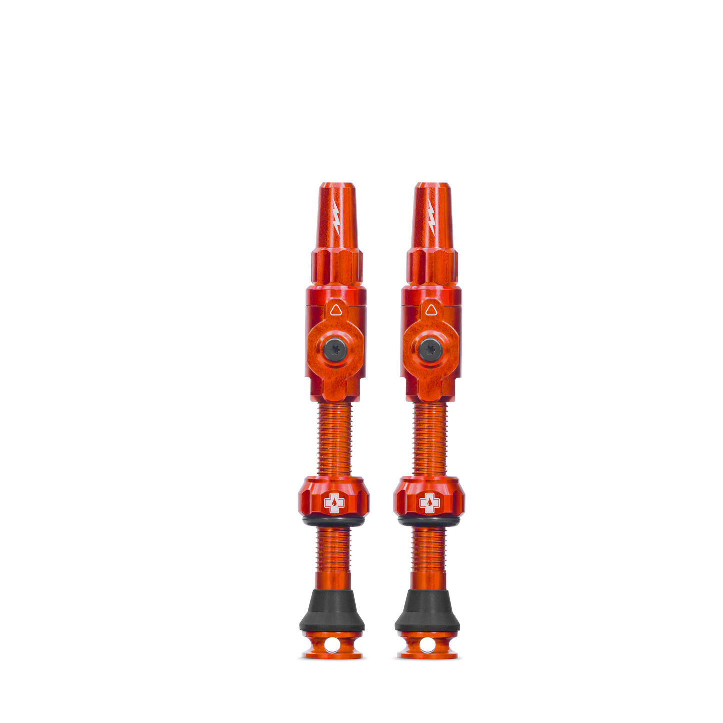 Zawory bezdętkowe MUC-OFF Big Bore Lite (Presta) Large Orange