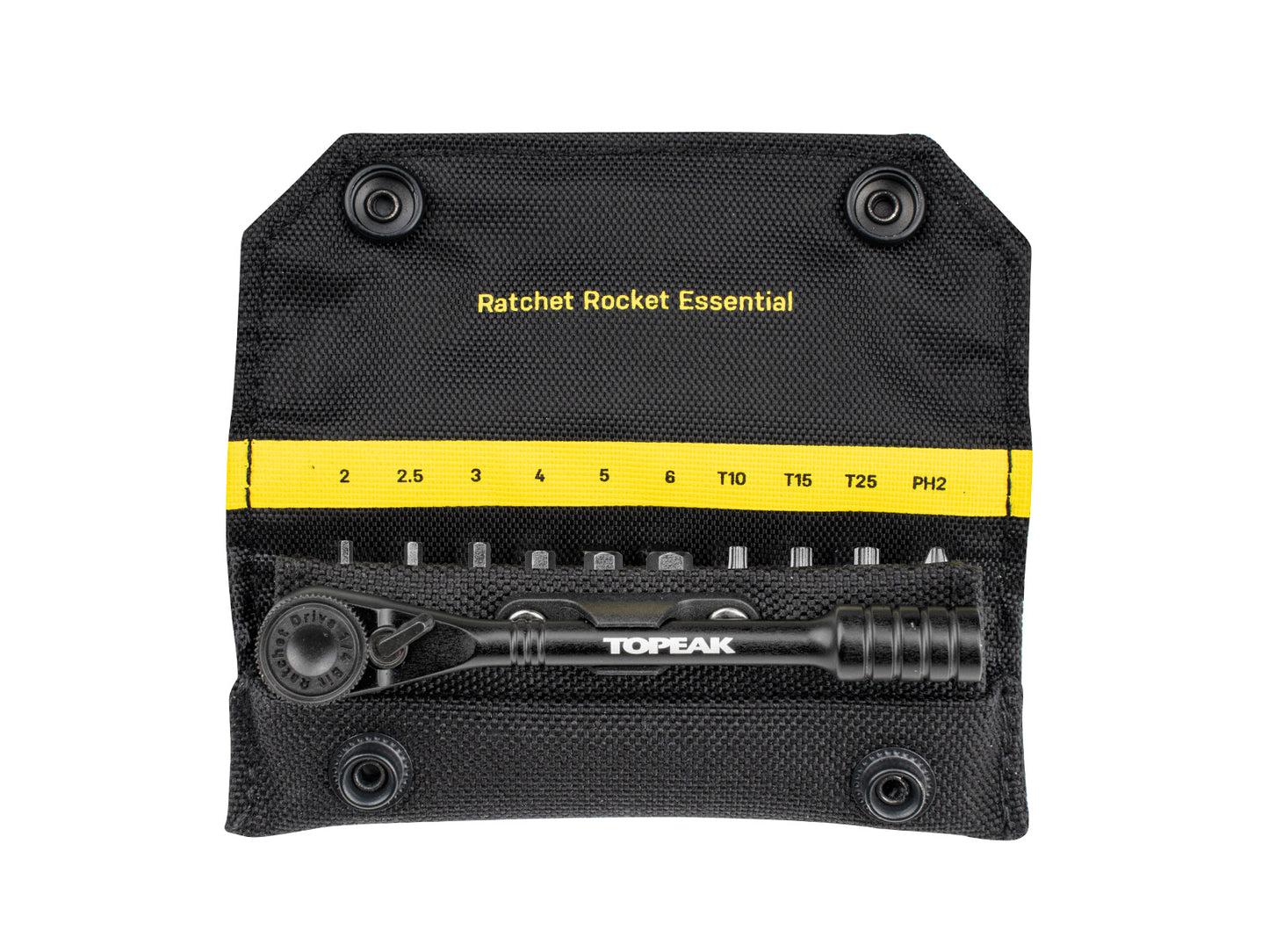 Kompaktowy klucz z grzechotką TOPEAK RATCHET ROCKET ESSENTIAL czarny