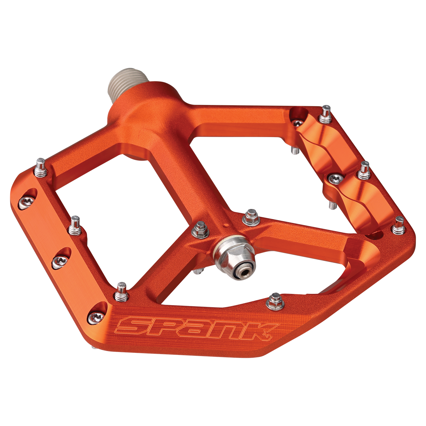 SPANK OOZY REBOOT Orange flat pedals