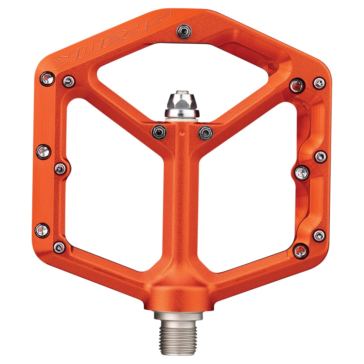 SPANK OOZY REBOOT Orange flat pedals