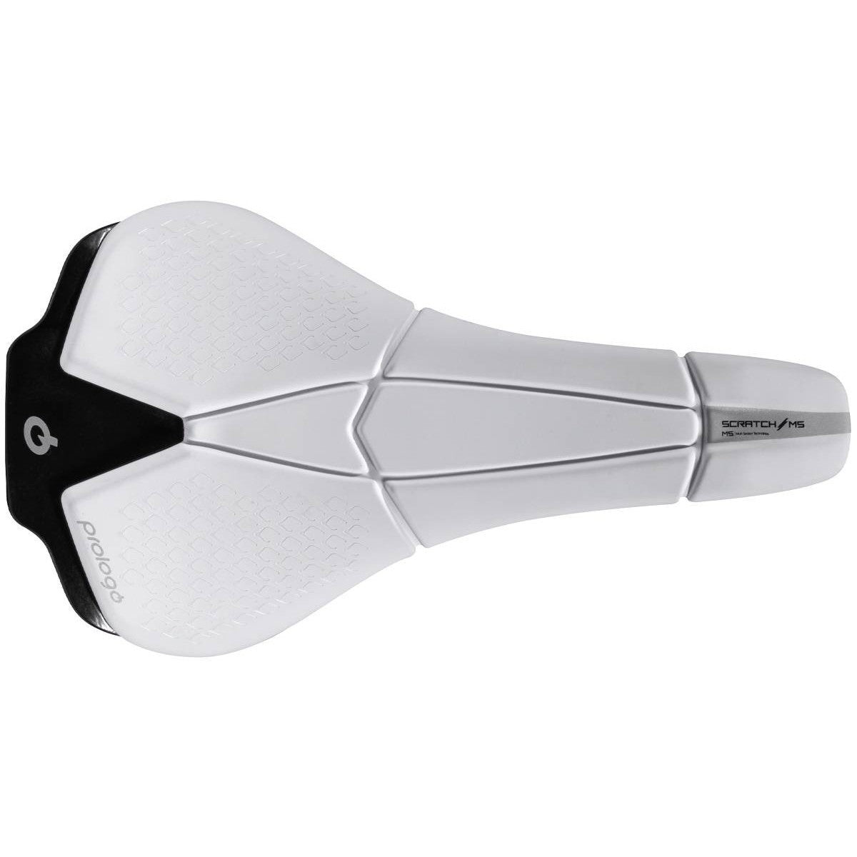 Siodełko karbonowe PROLOGO SCRATCH M5 o szerokości 140 mm, białe