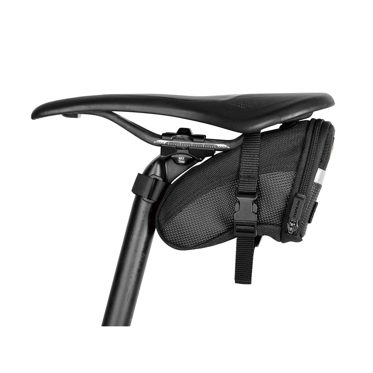 Bag for Saddle TOPEAK AERO WEDGE PACK STRAP - S Black