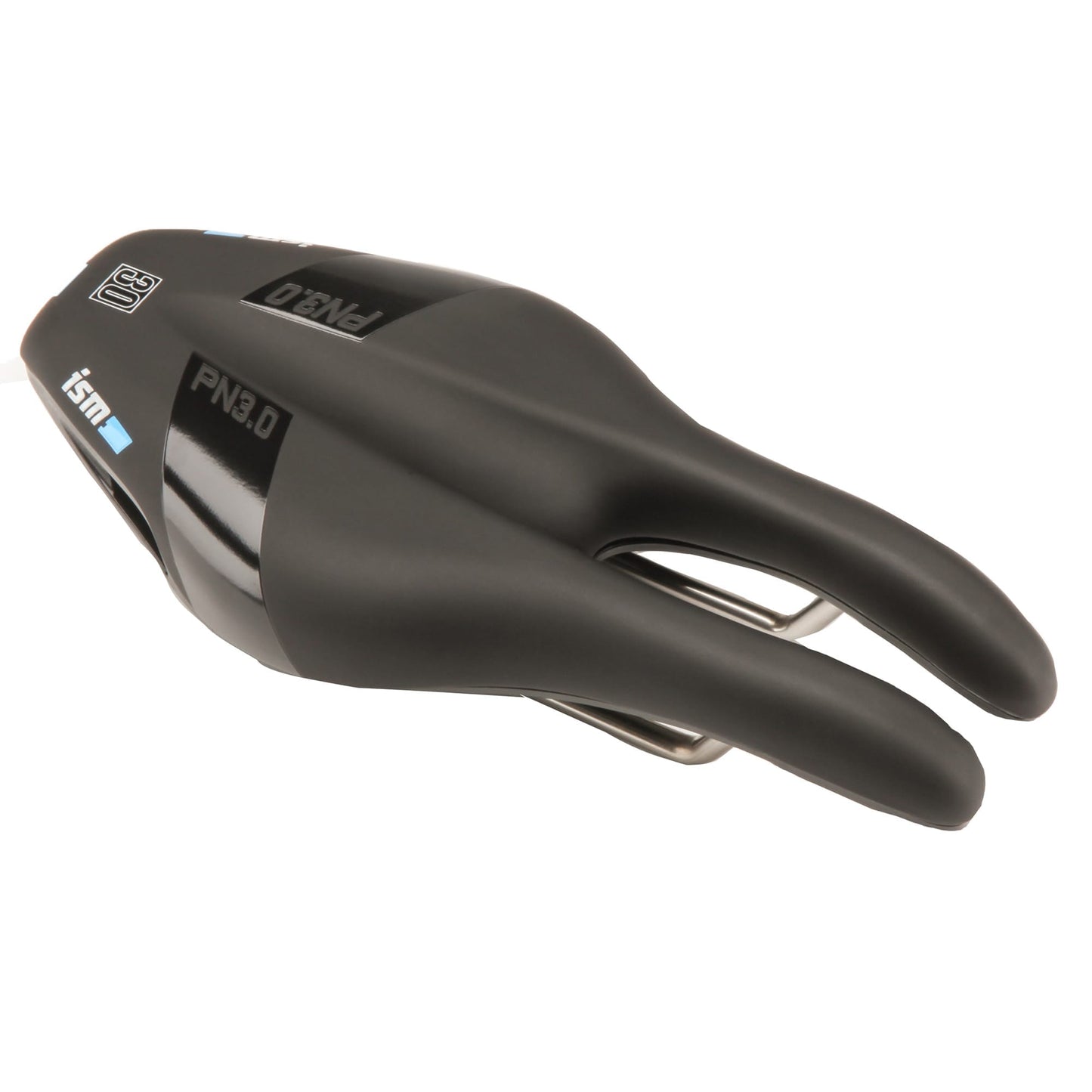 Selle ISM PN 3.0 120mm Rails Inox Noir