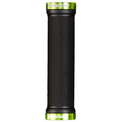 REVERSE COMPONENTS CLASSIC Lock-On Black/Green Grips