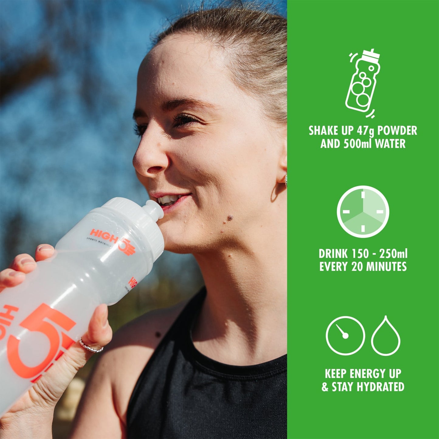 High5 ENERGY DRINK (47g) Cytryna