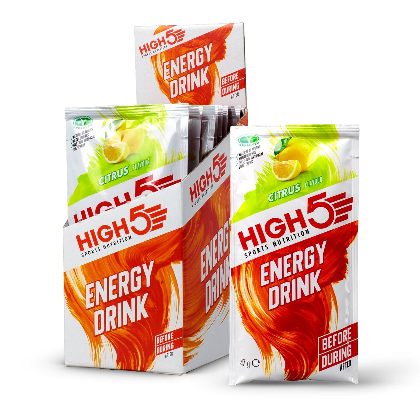 High5 ENERGY DRINK (47g) Cytryna
