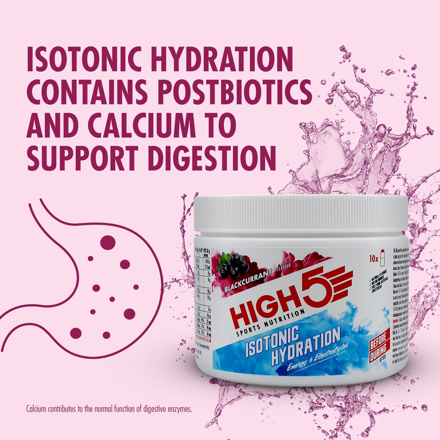 High5 ISOTONIC Energy Drink (300g) Czarna porzeczka