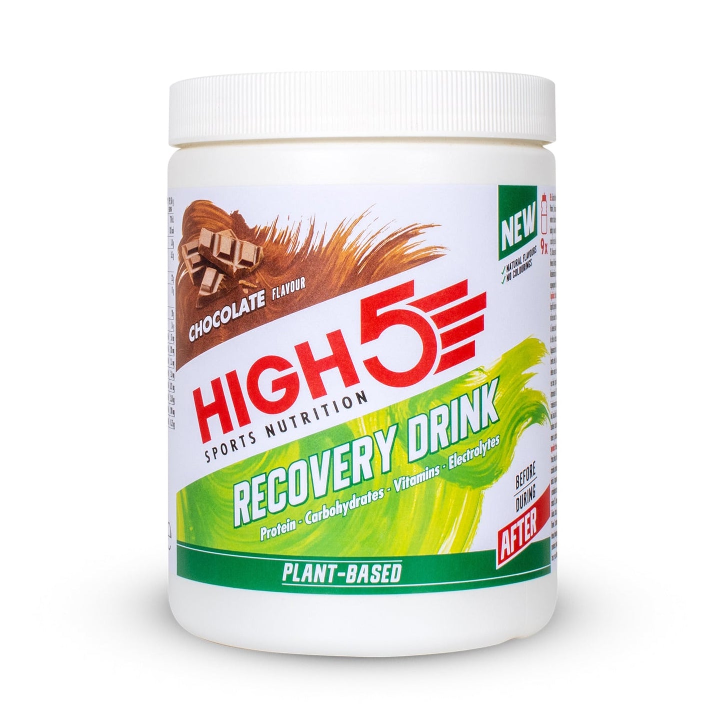 High5 PLANT-BASED RECOVERY DRINK (450g) Czekolada