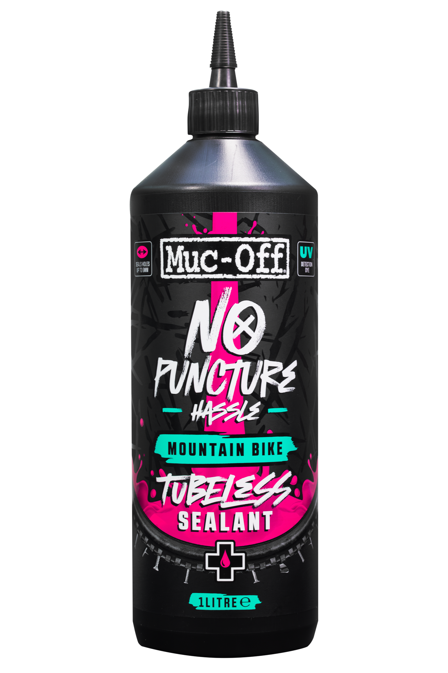 MUC OFF NO PUNCTURE (1L) - środek zapobiegający przebiciom i bezdętkowy