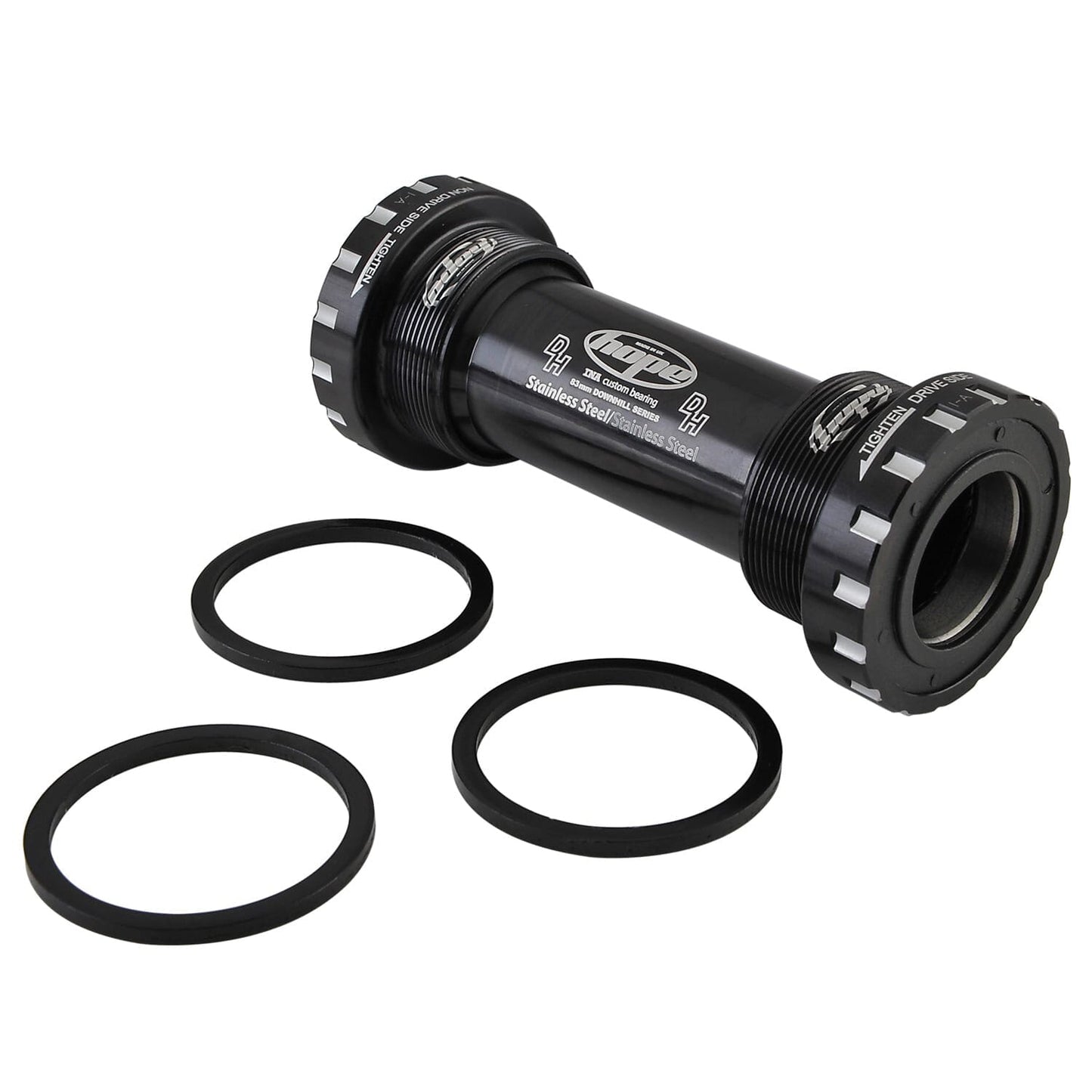 Mechanizm korbowy HOPE 83 mm z osią 24 mm #BBSSDHN Black