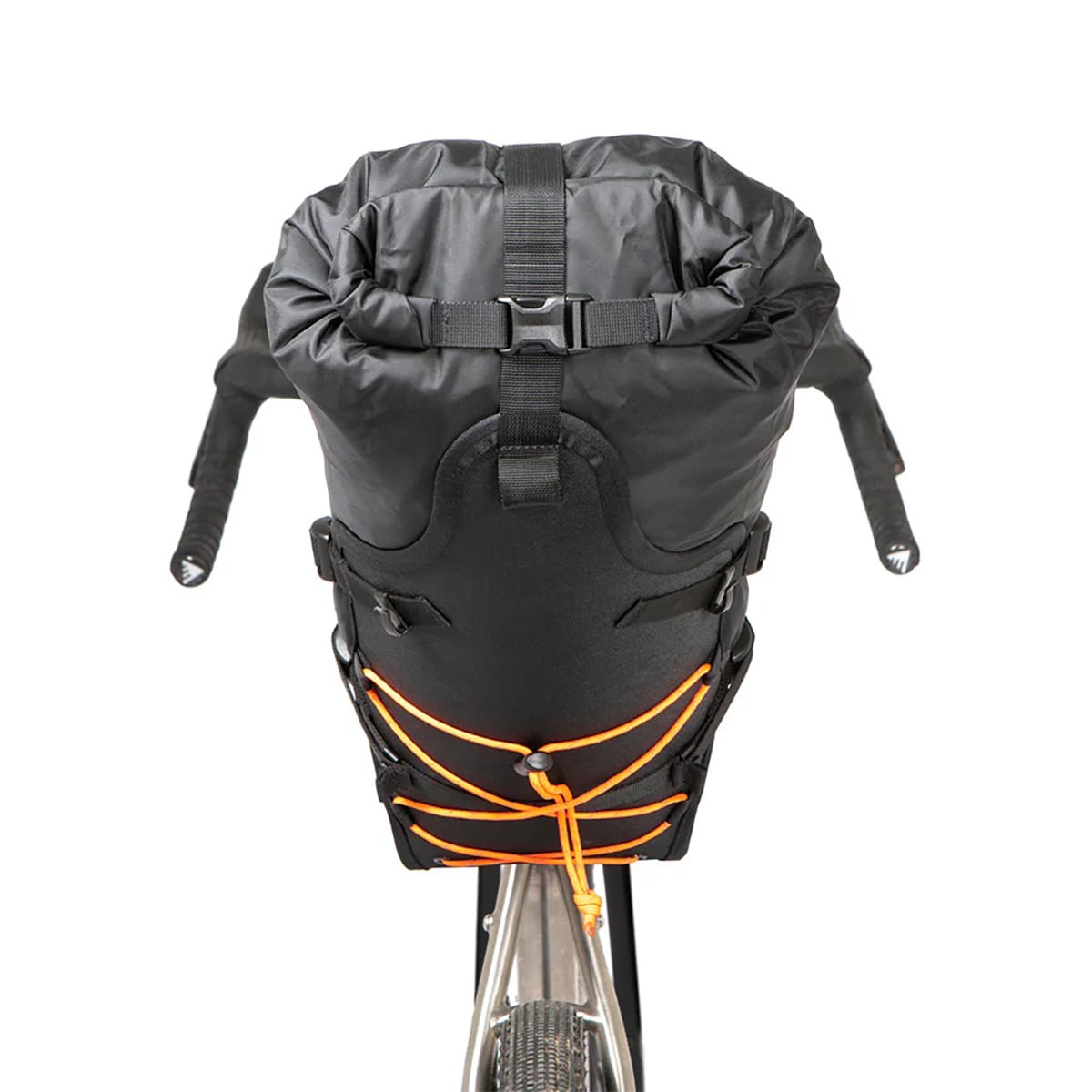 Bag for Saddle RESTRAP SADDLE BAG 18 L Orange + DRY BAG Black