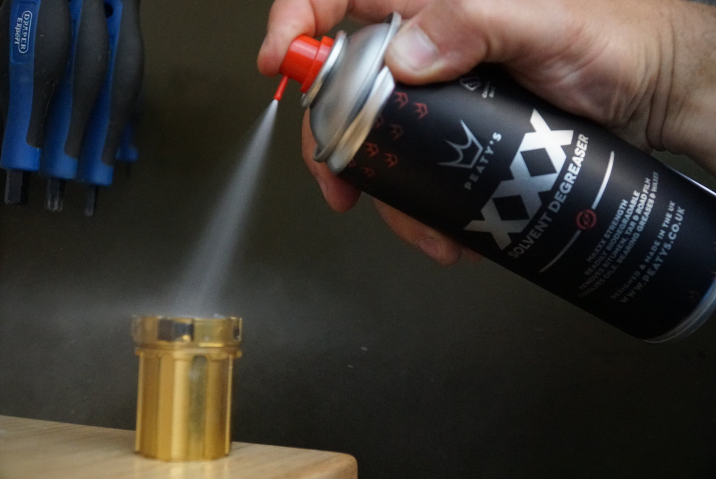 Odtłuszczacz rozpuszczalnikowy PEATY'S AEROSOL (400 ml)