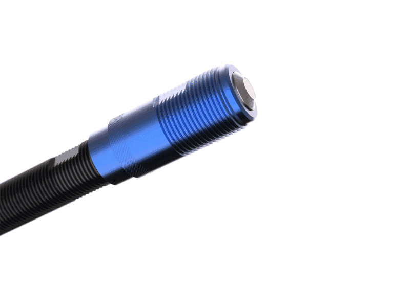 Zawory BBB CORE CAP czarne (x2)