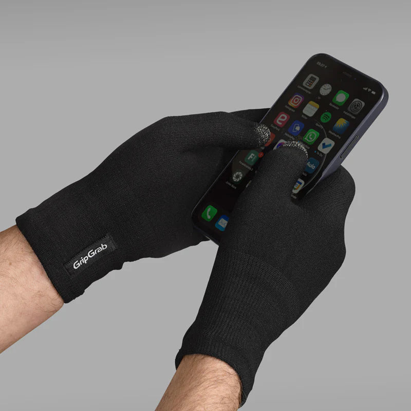 Rękawice GRIPGRAB MERINO Undergloves Black
