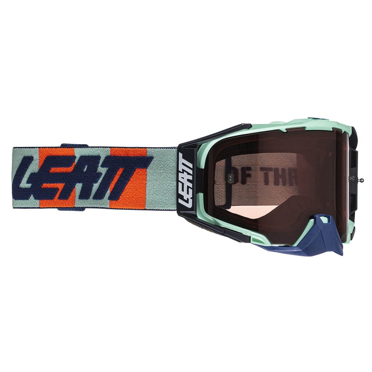 Masque LEATT VELOCITY 6.5 Bleu/Orange Écran Fumé