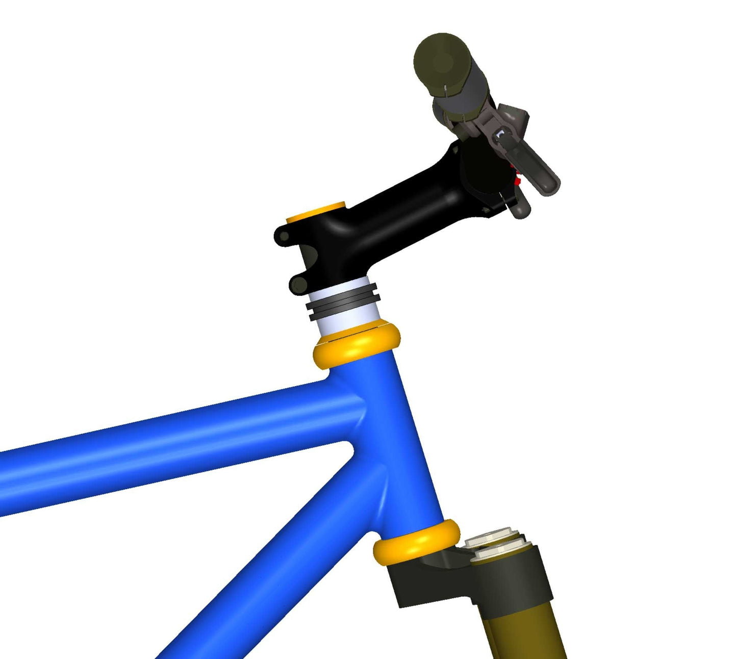 MAC RIDE spacer for GIANT OVERDRIVE 2