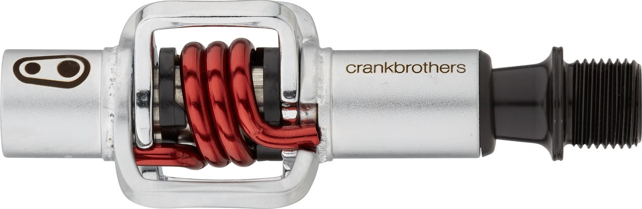 Pedały CRANKBROTHERS EGG BEATER 1 srebrny/czerwony