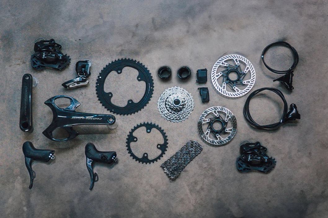 Pakiet CAMPAGNOLO SUPER RECORD WRL 2x13V