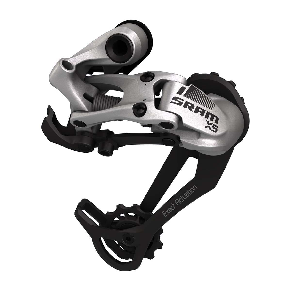 Przerzutka tylna SRAM X5 9 Speed Medium Cage Silver
