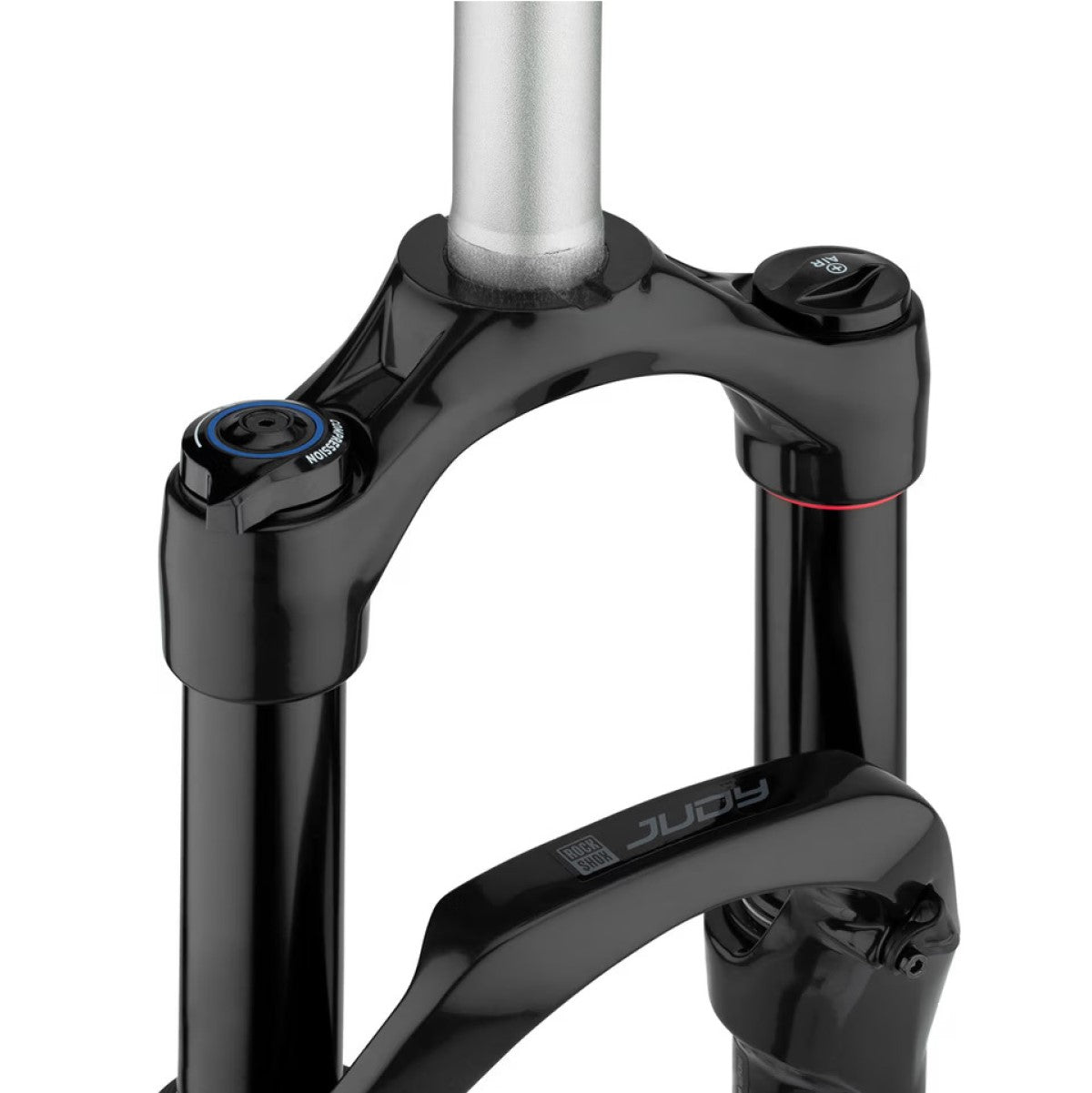 ROCKSHOX JUDY GOLD RL 27.5 SoloAir Oś widelca prosta 9x100 QR czarna