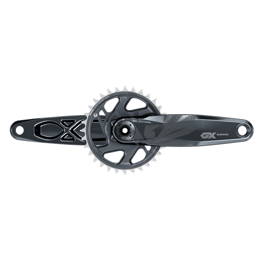 Mechanizm korbowy SRAM GX EAGLE FAT BIKE 4" DUB 11/12V Mono szary