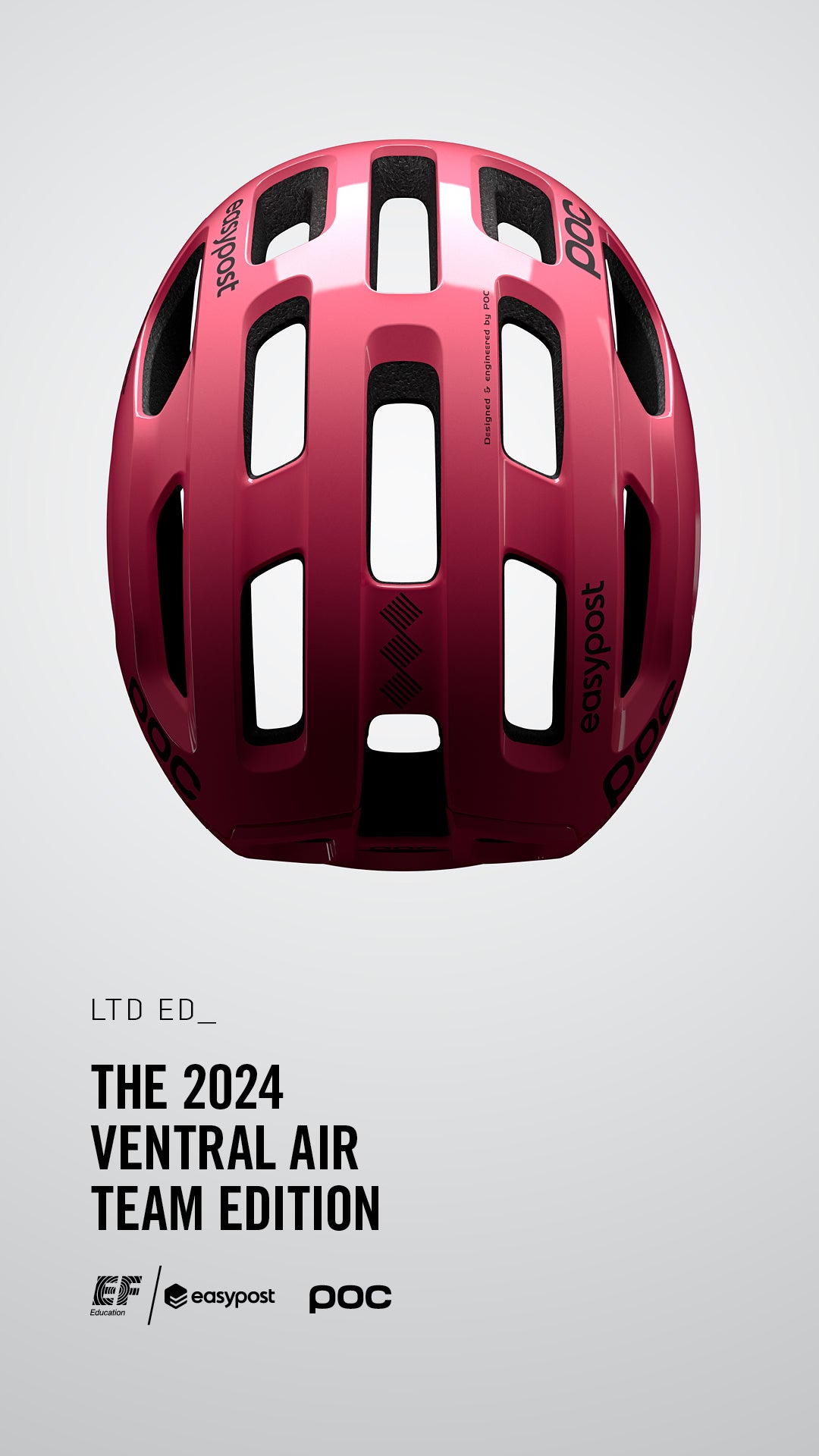 Kask szosowy POC VENTRAL AIR MIPS EF Race team LIMITED różowy 2024