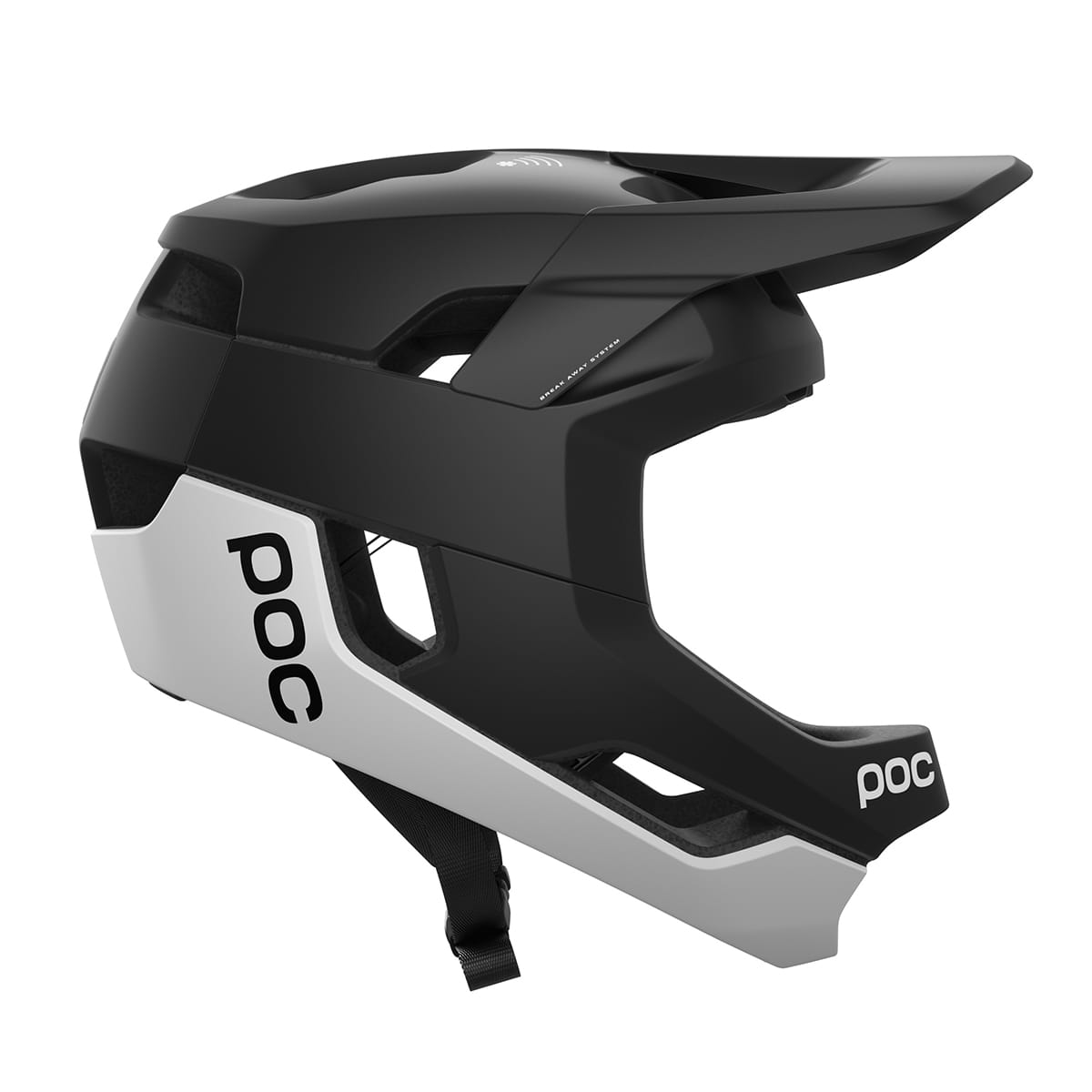 Kask MTB POC OTOCON RACE MIPS czarny/biały matowy